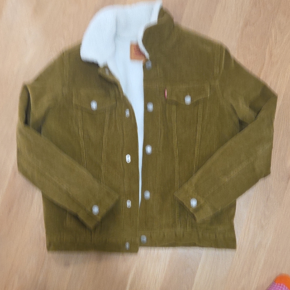 Kids Corduroy Jacket with Sherpa Lining